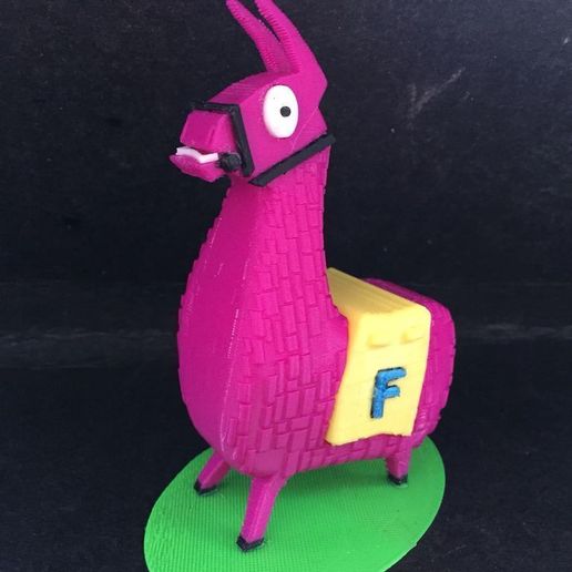 Fortnite LLama 3D model