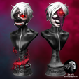 finalshots4.png Tokyo Ghoul: Ultimate Kaneki Statue and busts! 2 Interchangeable heads!