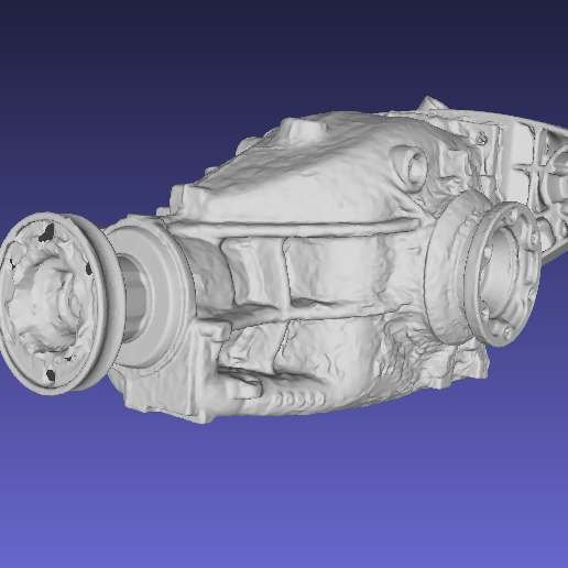 🩻 BMW E39 Typ188K Differential Scan・Free OBJ File for 3D