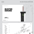 BusterSword-FFVII-08.png Buster Sword | STL File for 3D printing | Final Fantasy VII Remake / Rebirth
