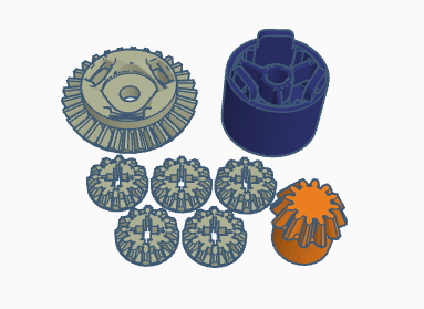 STL file RC differential 🚁 ・3D print design to download・Cults