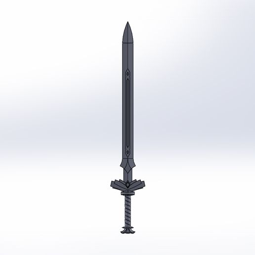 The Goddess sword (Zelda) 3D model