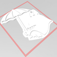 2021-12-05-7.png STL file My Neighbor Totoro keychain・3D printable design to download
