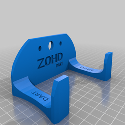 Dart250_wall_mount_v3.png Free STL file ZOHD Dart250 - Wall mount・3D printer model to download, Afterhender