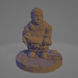 HunterAppren.png STL file Paleolithic Hunter's Apprentice・3D printer design to download