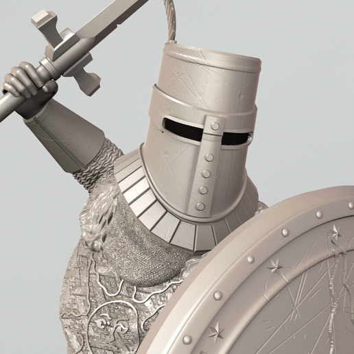 keyshots-superrenders.142.png Solaire of Astora - Dark Souls 3D Print Model