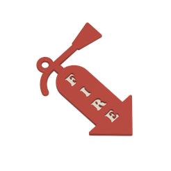 Fire-Extinguisher-Flat-200mm-LS.png Fire Extinguisher Location Indicator