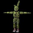 E1_Springtrap.5167.jpg FNAF Springtrap Полнотелый носимый костюм с головой для 3D печати
