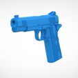 042.jpg Remington 1911 Enhanced pistol from the game Tomb Raider 2013 3D print model3