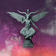 baphomet-sky-2.jpg 3D file Baphomet 2 versions wings・3D printer model to download