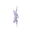 ItsLitho_Sans titre (6).stl STL file Itslitho Fir star / fir point lithophanie・Template to download and 3D print
