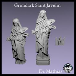 Saint-Javelin-Render.jpg Grim and Dark Saint Javelin Statue