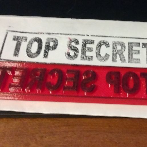 "TOP SECRET" Stamp