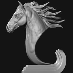 1.jpg Horse head statue