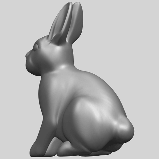 🐇 Rabbit 03・Free 3D File for ・Cults