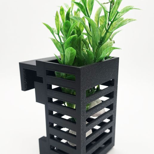 Hanging Aquarium Suspended Plant Holder STL File for 3D printingCults