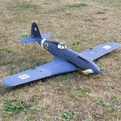 G55_painted_2.jpg 3D file Fiat G.55 Centauro - flying model・3D print object to download