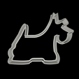 scootie dog.png STL file Dog cookie cutter set・3D print object to download, davidruizo