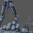 S-61.jpg Terminator T-800 Endoskeleton Salvation Diorama T2 Improved Version