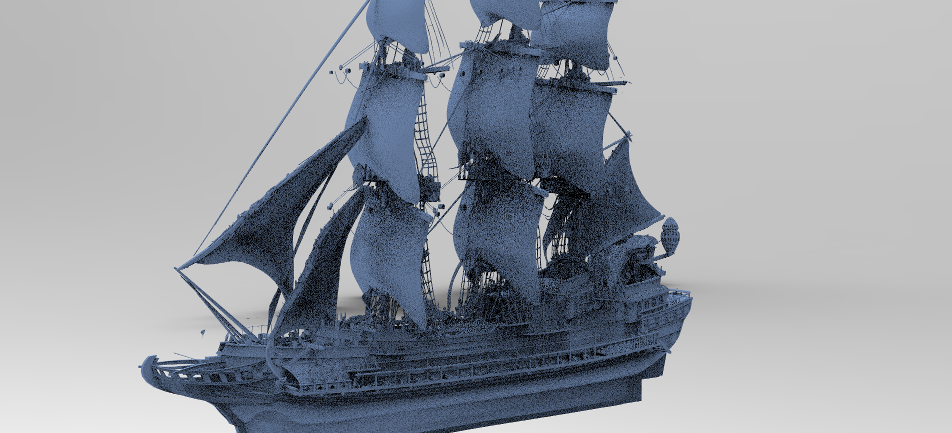 untitled.902.png OBJ file John Dee Dragon Ship・Model to download and 3D print, aramar