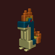 Captura-de-pantalla-2026-07-16-224707.png Quilava Minecraft Style STL | Pokémon Figure for 3D Printing