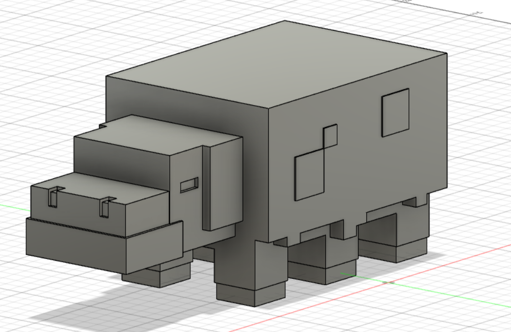 STL file MINECRAFT SNIFFER Mob・3D print model to download・Cults