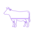 cow_wall_shelf_V1.stl Cow Wall Shelf