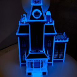 Maison hantée Mark 1 avec 3d MOON