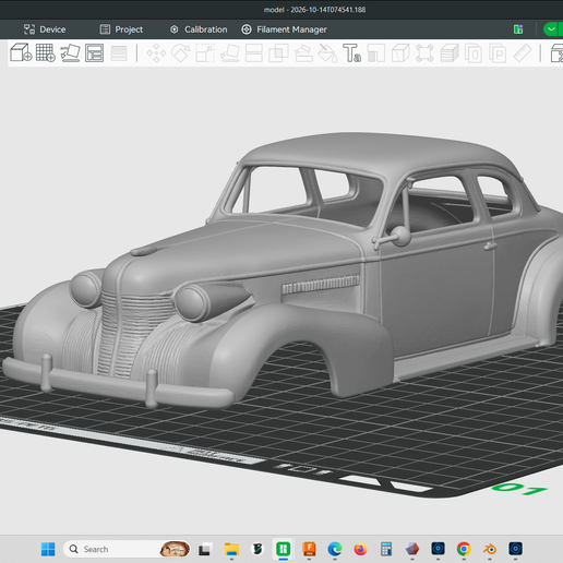 Screenshot-57315.png 1939 Cadillac Series 61 Coupe 1/24 scale car model hollow body shell, scalable as needed, 3d print in resin or fdm, stl file