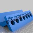 14ad776aa8f415de47da6ffbf3710779.png STL-Datei Täglicher Stifthalter 2 kostenlos・3D-Druck-Modell zum herunterladen