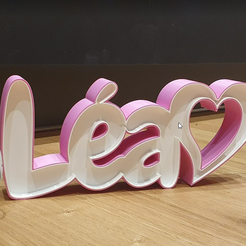 lea.png PERSONALIZED LED LAMP - FIRST NAME Léa <3