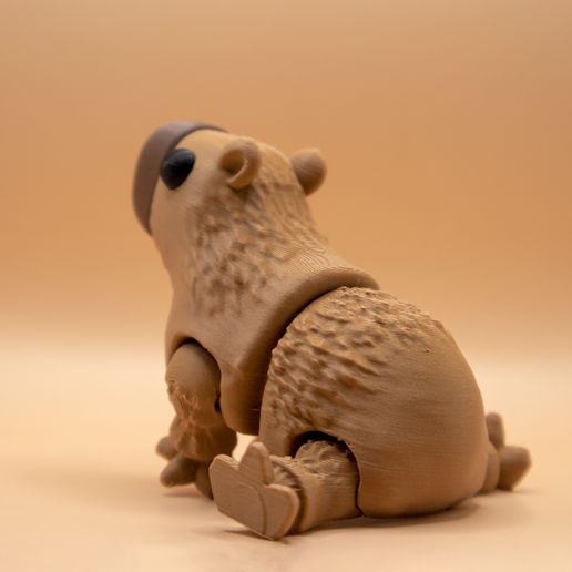 5.jpg Jouet articulé Capybara Fidget, corps imprimé en place, en plusieurs parties, cute-flexi