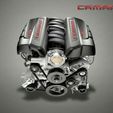 3-motor-chevy-camaro-ls3-v8-3d121.jpg Chevrolet Camaro LS3 6.2L V8 Engine – Printable Scale Model Kit