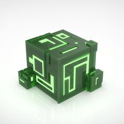 IC0.jpg 3D file Ion Cube Assembly as Candle Holder・3D printable model to download
