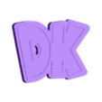 DK_Logo.stl caneca Donkey Kong