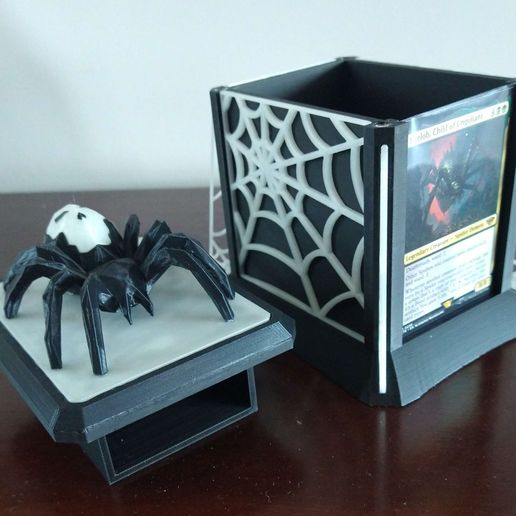 🕷️ Spider Deck Box・ STL File for 3D printing・Cults