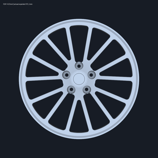 Ferrari 599 BBS Challenge14-spoke decorative reconstruction