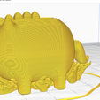 c3.png Cute Unicorn Pig, STL and blender file.