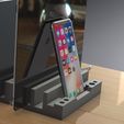 Multi Dock Charging Station (11).jpg Çoklu Cihaz Şarj İstasyonu ve Düzenleyici - Çağdaş Tasarım