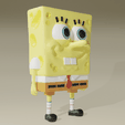 SpongeBob 3-4Side.png SPONGE BOB