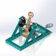2.jpg CATAPULT PLASTIC 3D MODEL CNC, ANCIENT STONE TOY FOR CHILDREN, DIY TOY PRINTS 3D