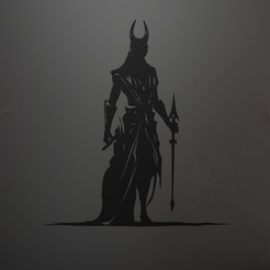 Anubis-2.png Archivo STL Arte mural de Anubis・Design para impresora 3D para descargar