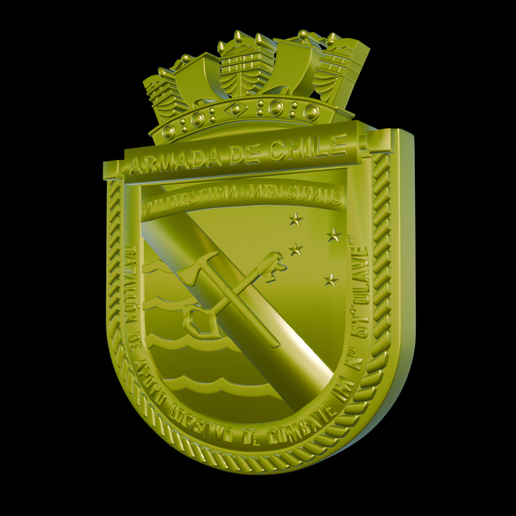 Piocha batallon de apoyo logistico de combate im numero 51 3D model