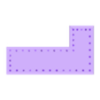 L90x50 PANEL.stl Rivet strips and panels for terrain scratch builds