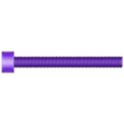 M5x45.stl Juego de tornillos de cabeza hexagonal M5 (ISO Métrico)