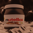 unt-itl-ed.png 3d Model Of Nutella bottle Filled With Chocolate