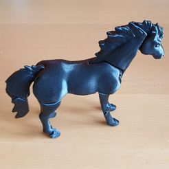 Лошадь - Flexi Articulated Animal (печать на месте, без опор)