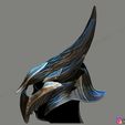 03.jpg SKYRIM DAEDRIC HELMET -The Elder Scrolls Masks 3D print model