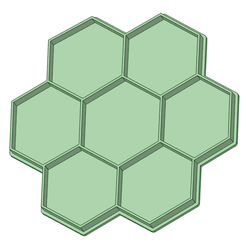 Celdas-de-panal_e.png STL-Datei Ausstechformen Wabenzellen・3D-druckbares Modell zum herunterladen