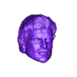 455. Magnum PI.stl File stampabile in 3D della testa di Magnum PI (fan art)